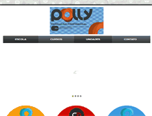 Tablet Screenshot of polly.com.br